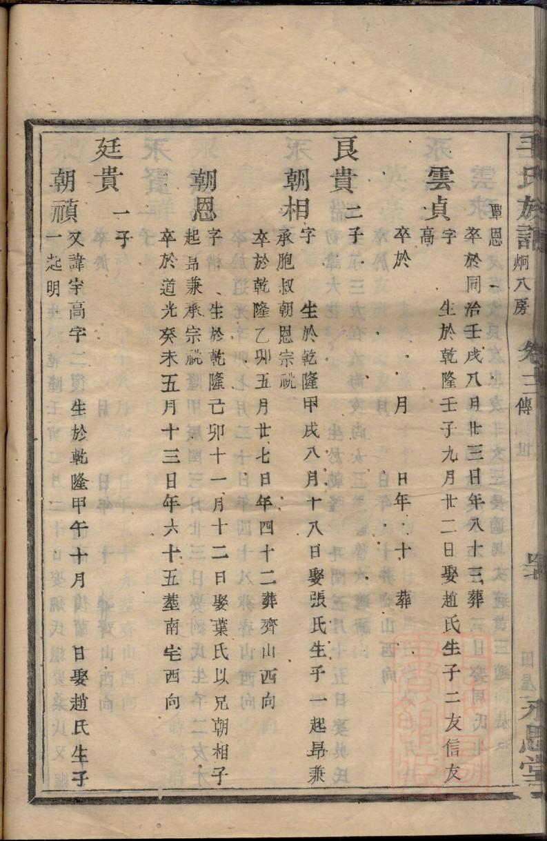 德氏宗祠对联