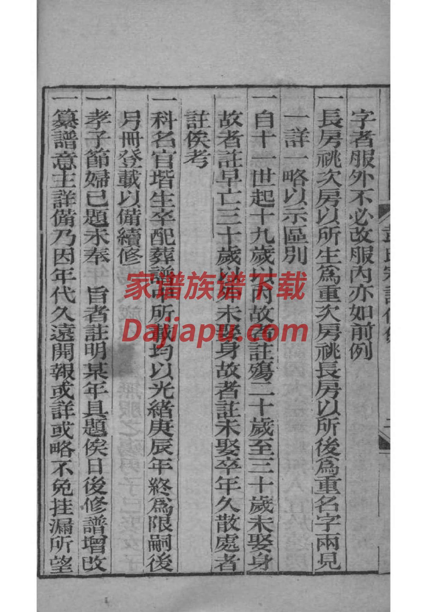翠氏族谱家谱