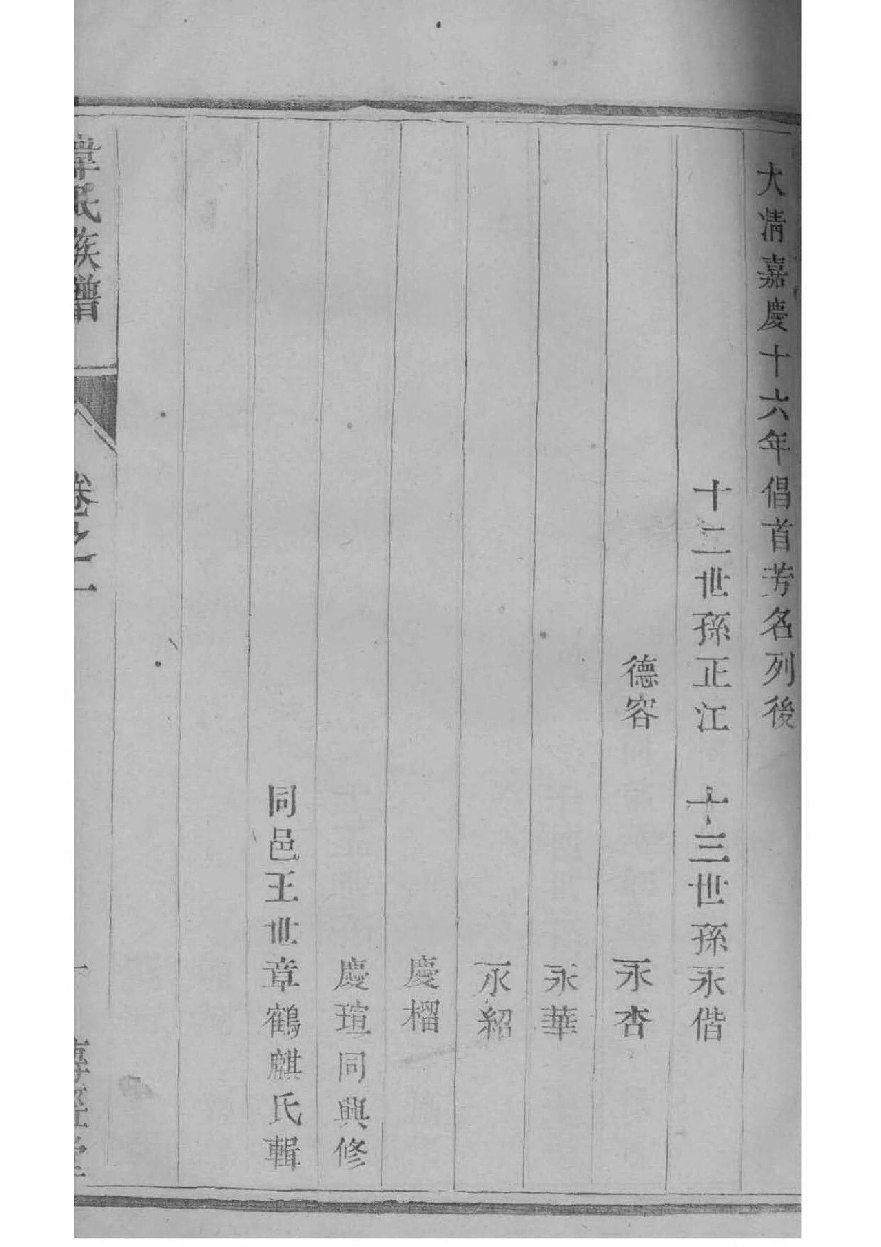 河北沧州王氏家谱