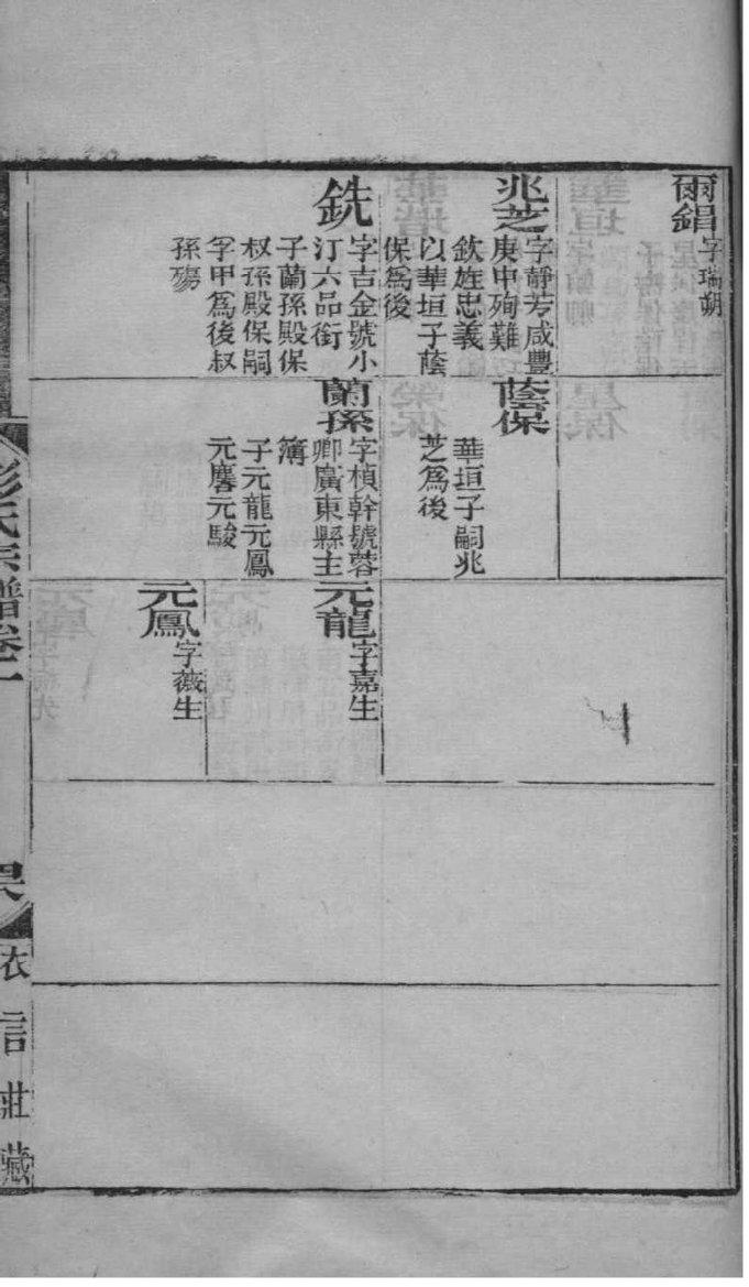家谱树百度图片