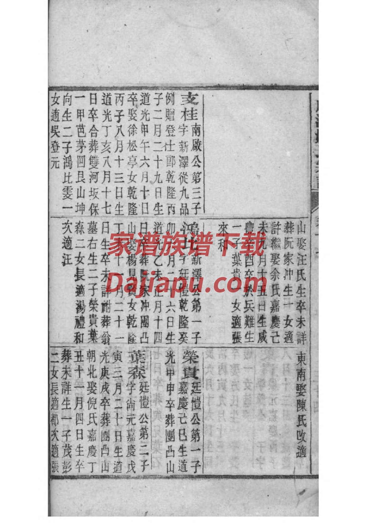 穰氏族谱在哪里看
