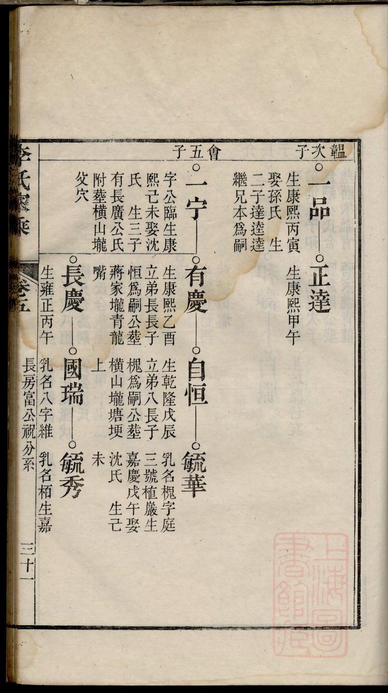介姓族谱字辈大全