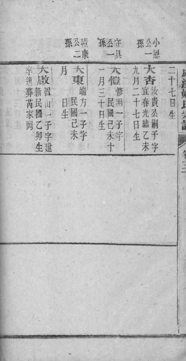 清氏宗祠对联