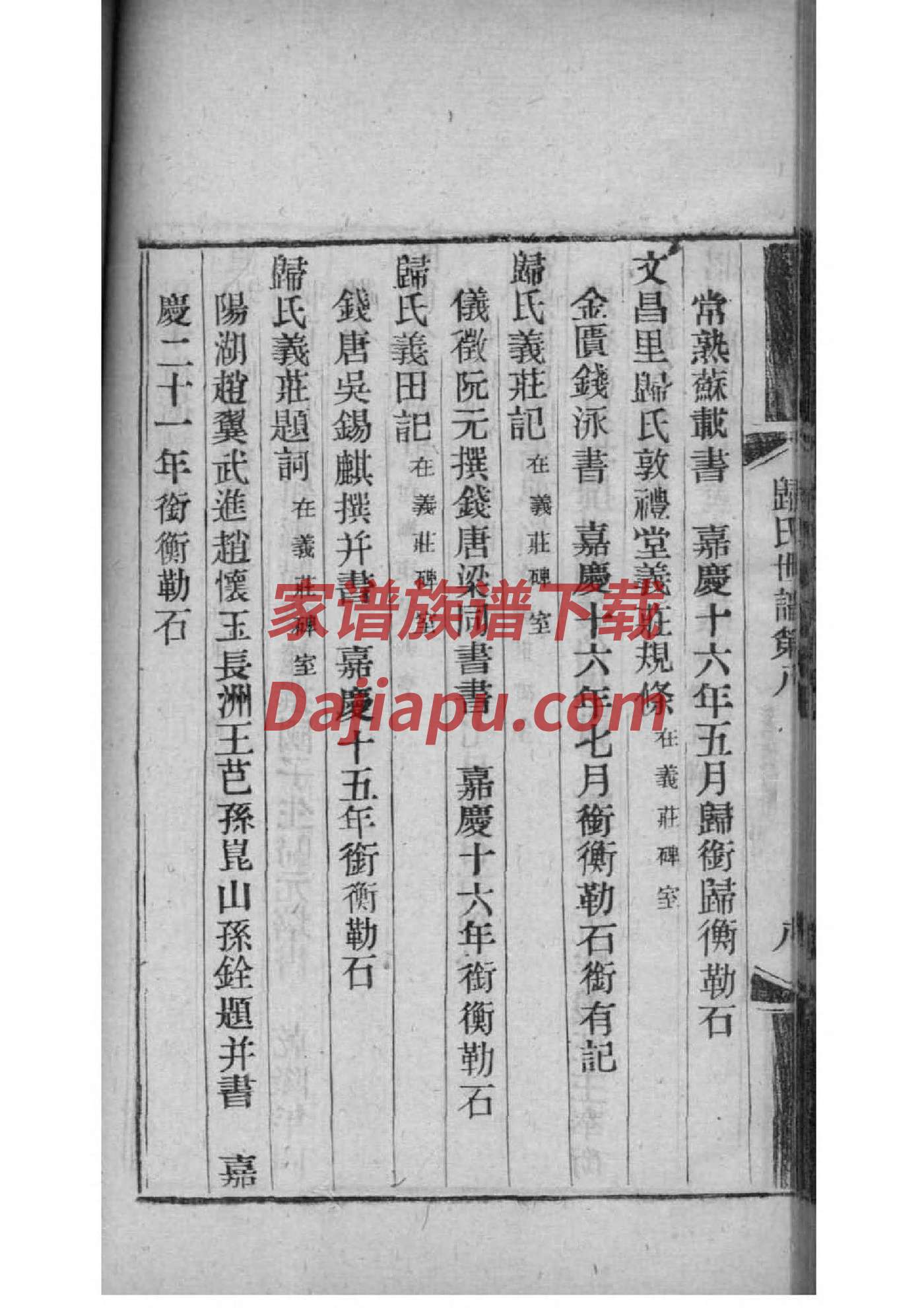 中国家谱目录