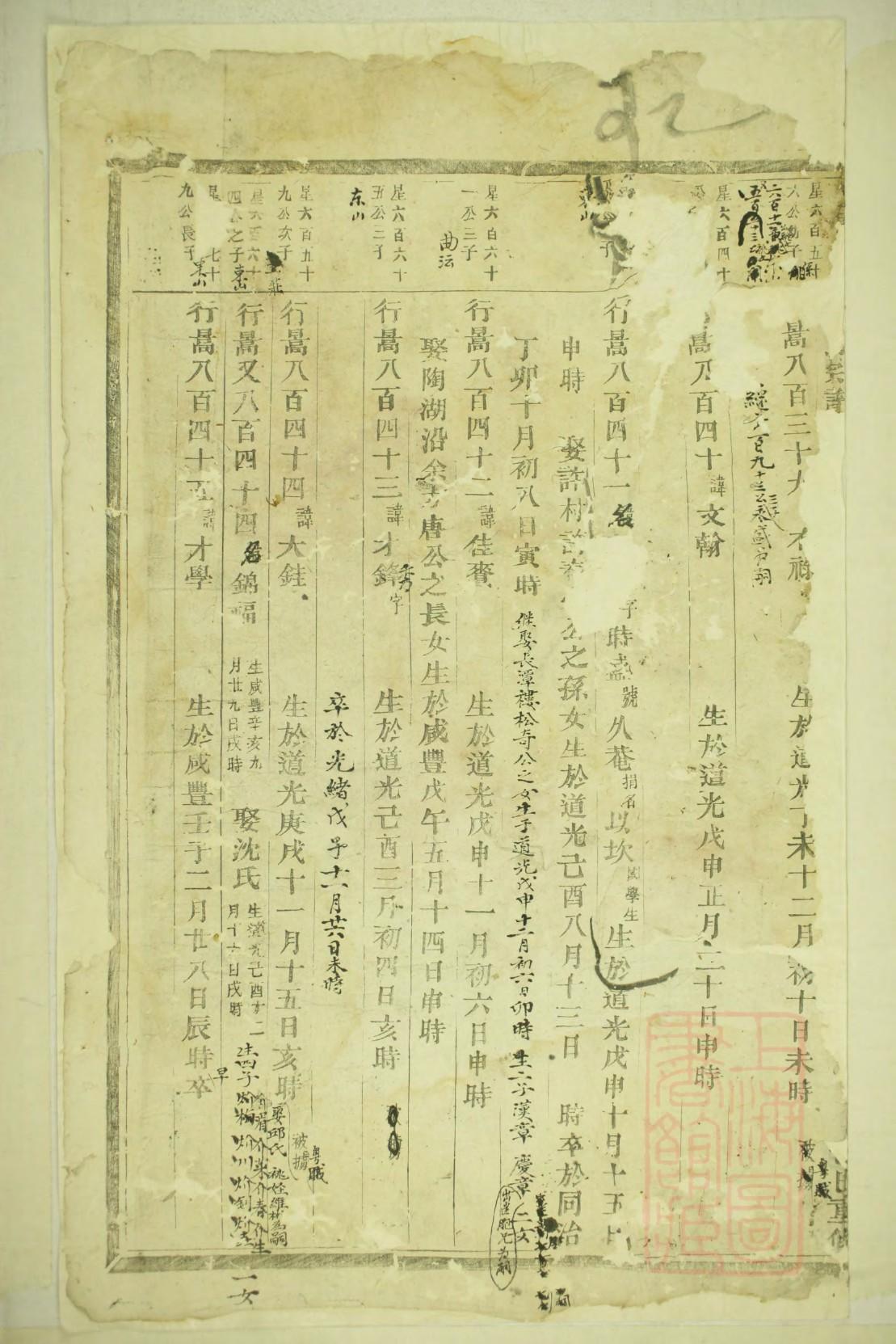 家谱前言的内容