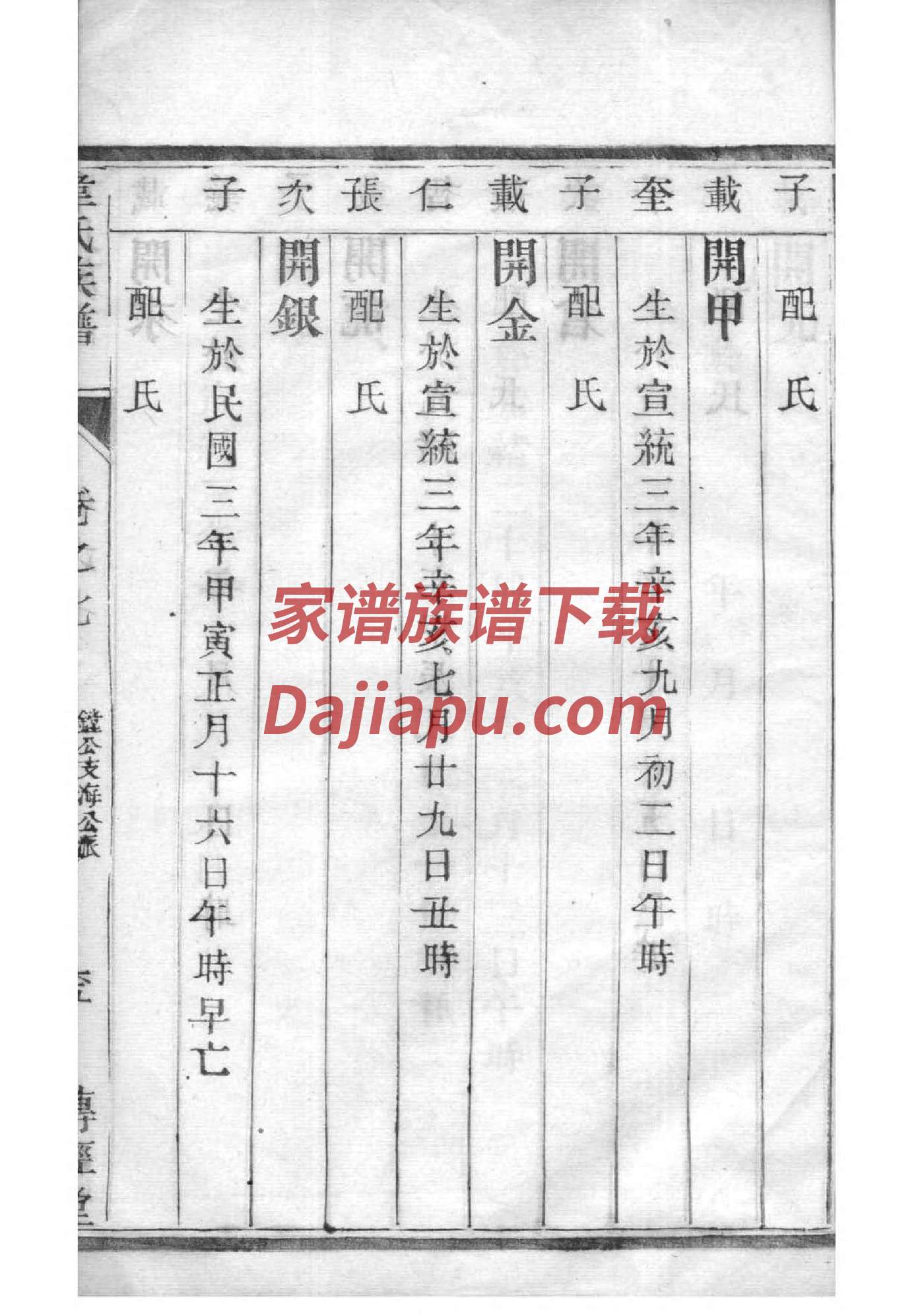 河北王氏家谱国文兴