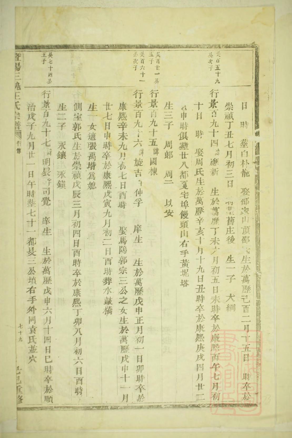 家谱取名字