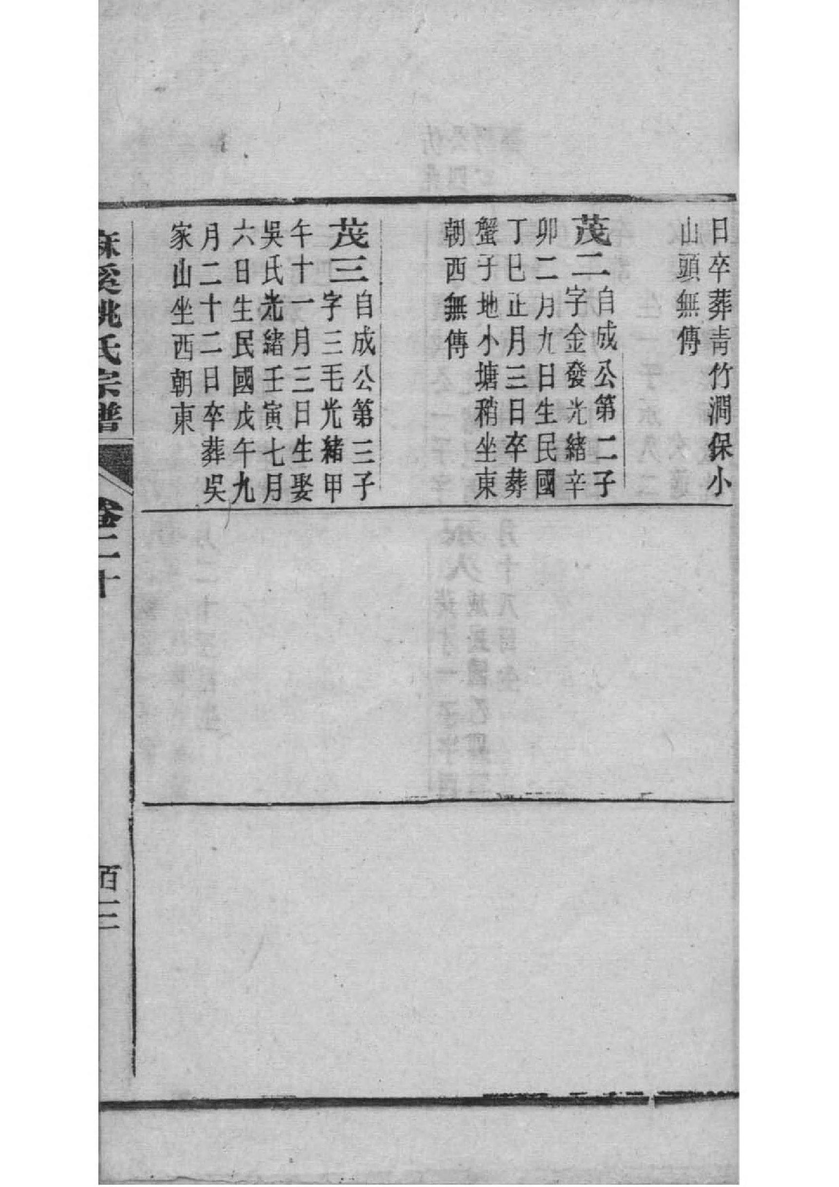 回族白姓家谱