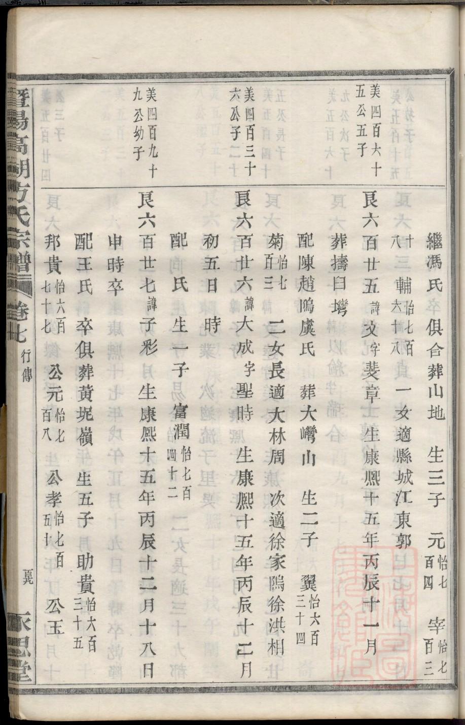 谢氏族谱对联大全