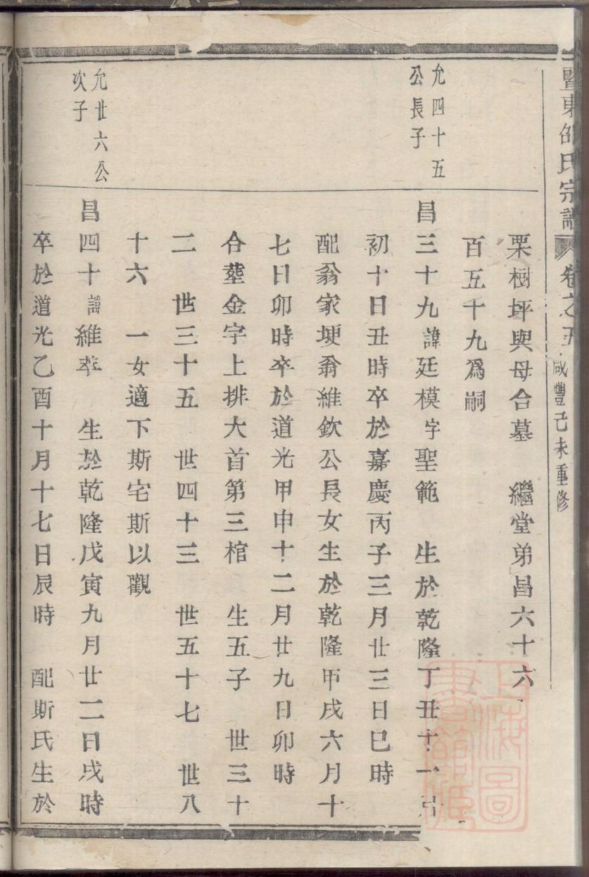 恭氏族谱字辈大全