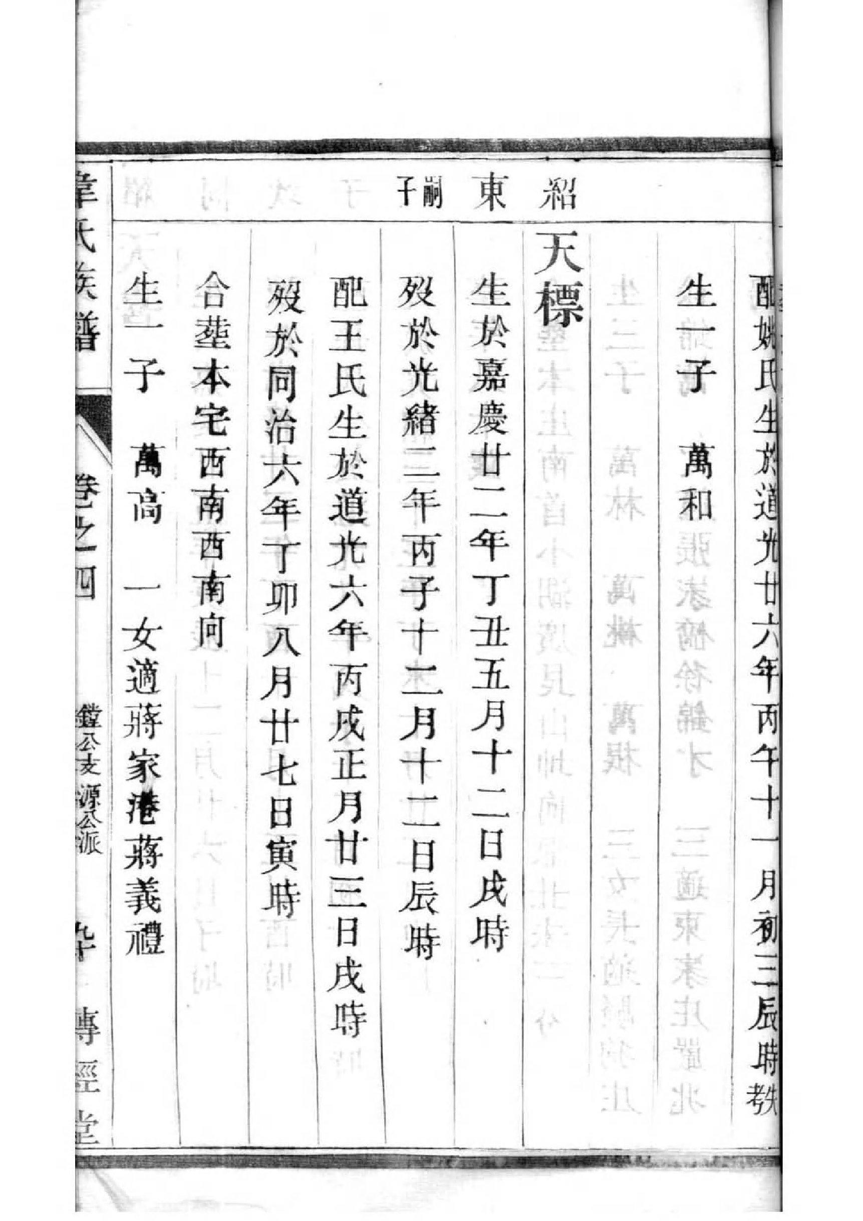 乔致庸家谱字辈