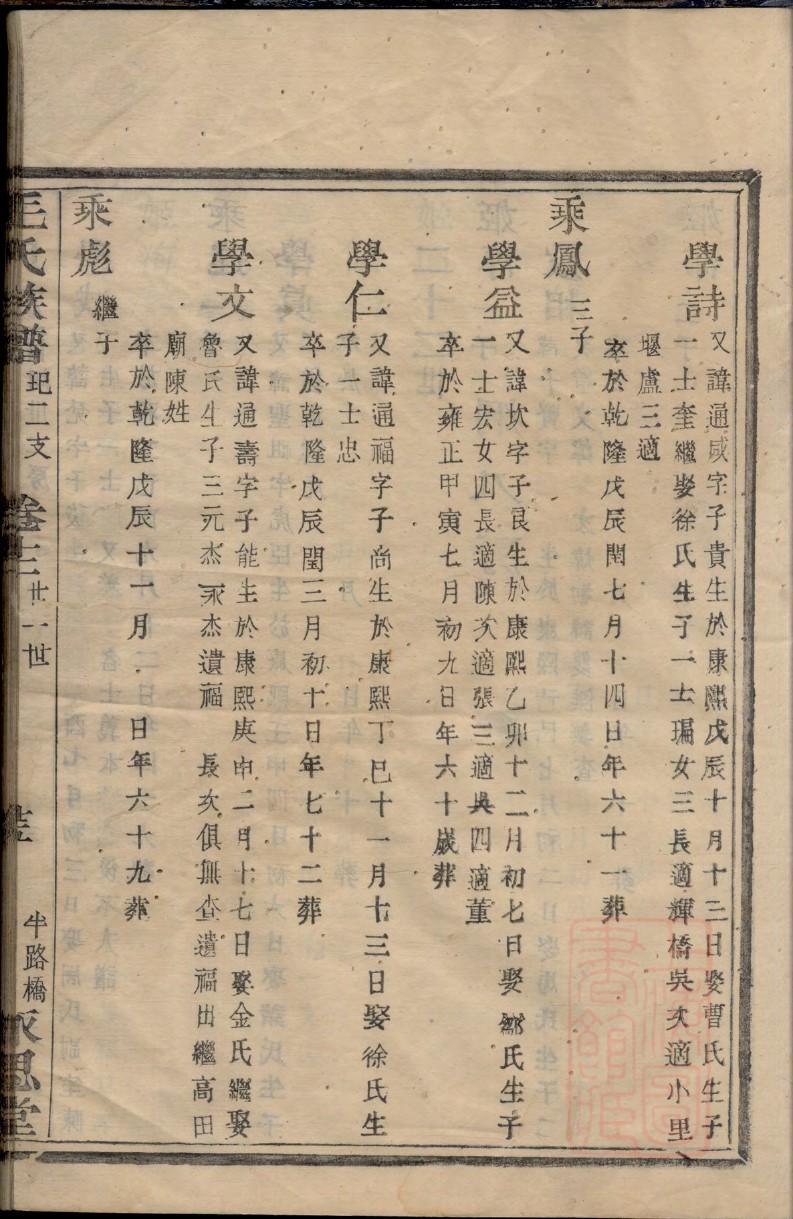 东方氏家谱族谱数据库