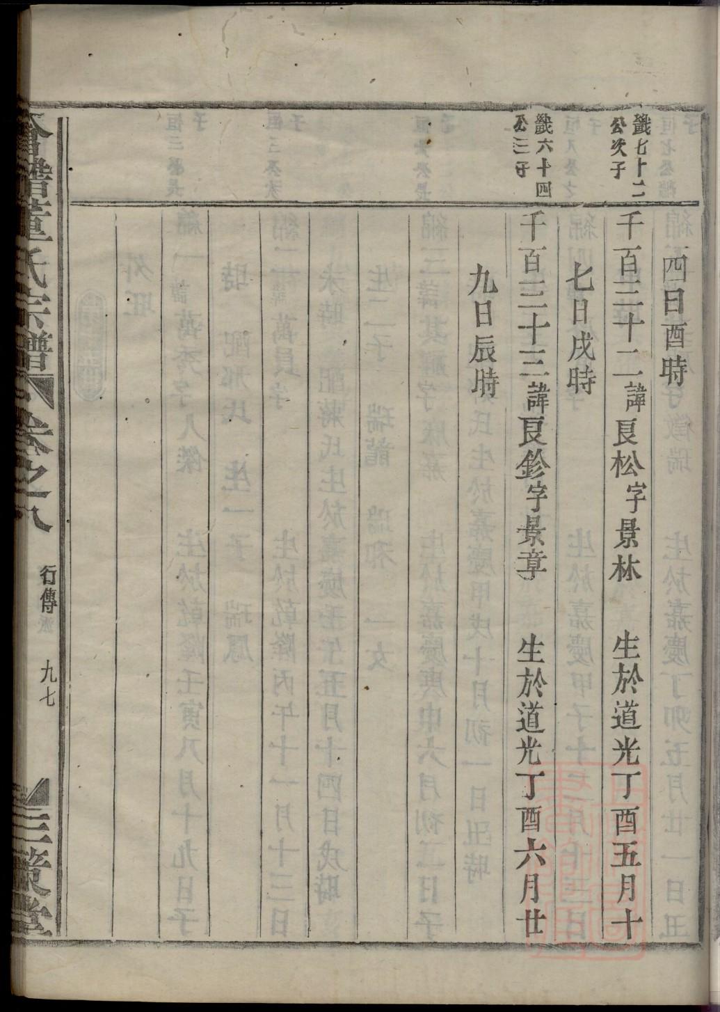 庹氏族谱序言范文