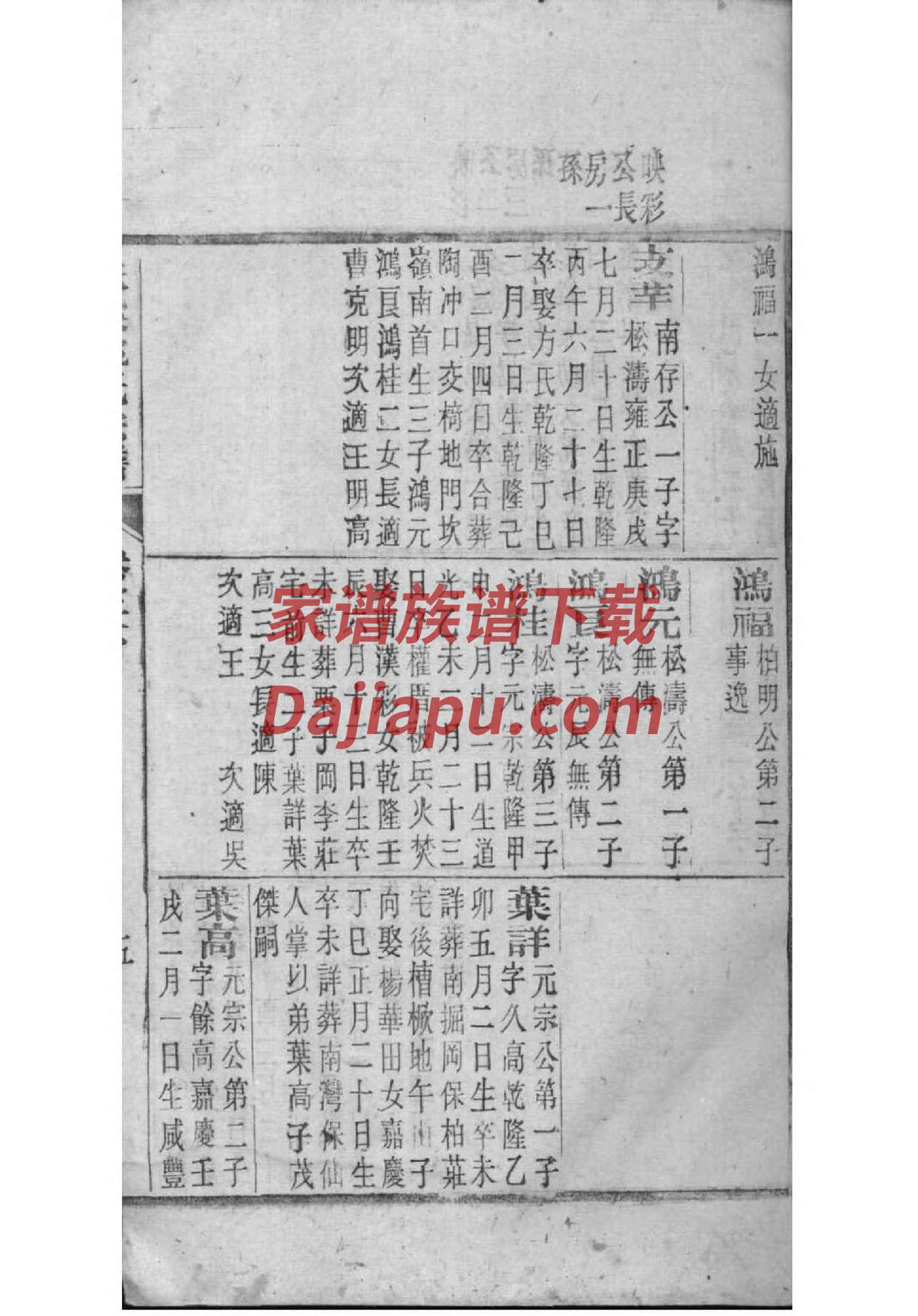 盛氏族谱网上家谱