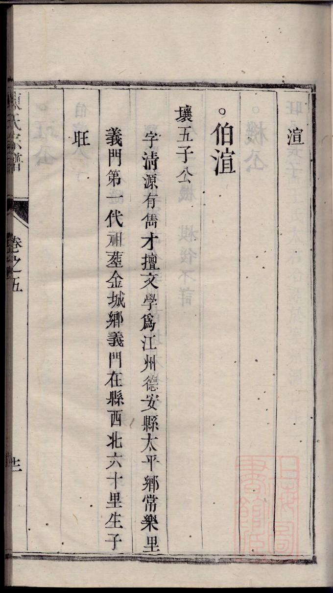 江西南昌南新徐氏家谱