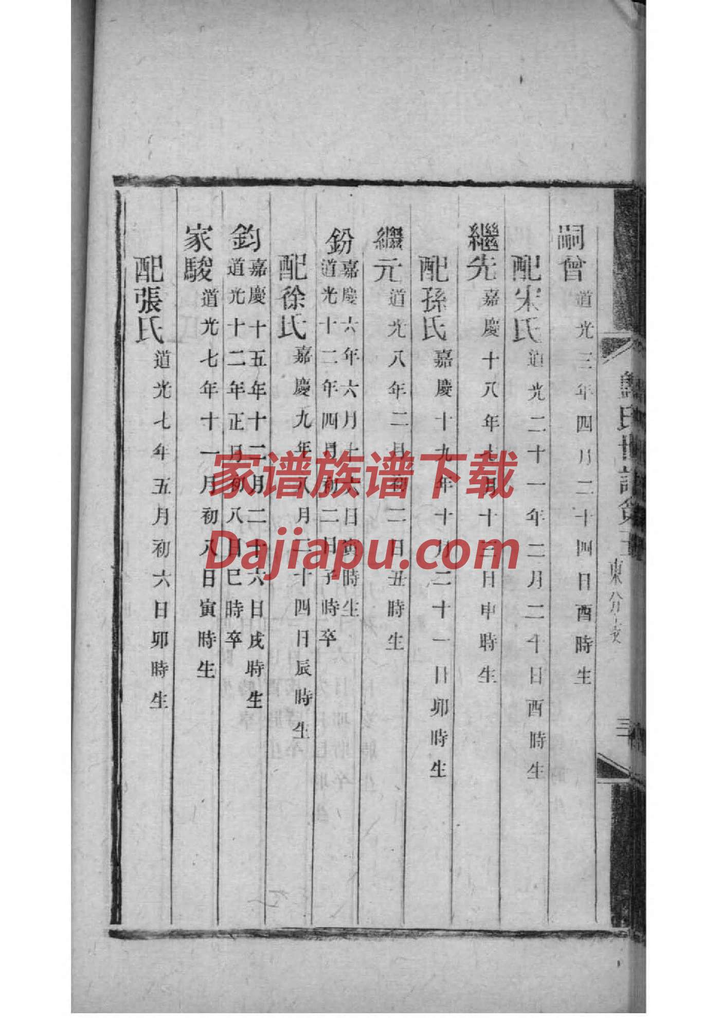 余姚王氏家谱