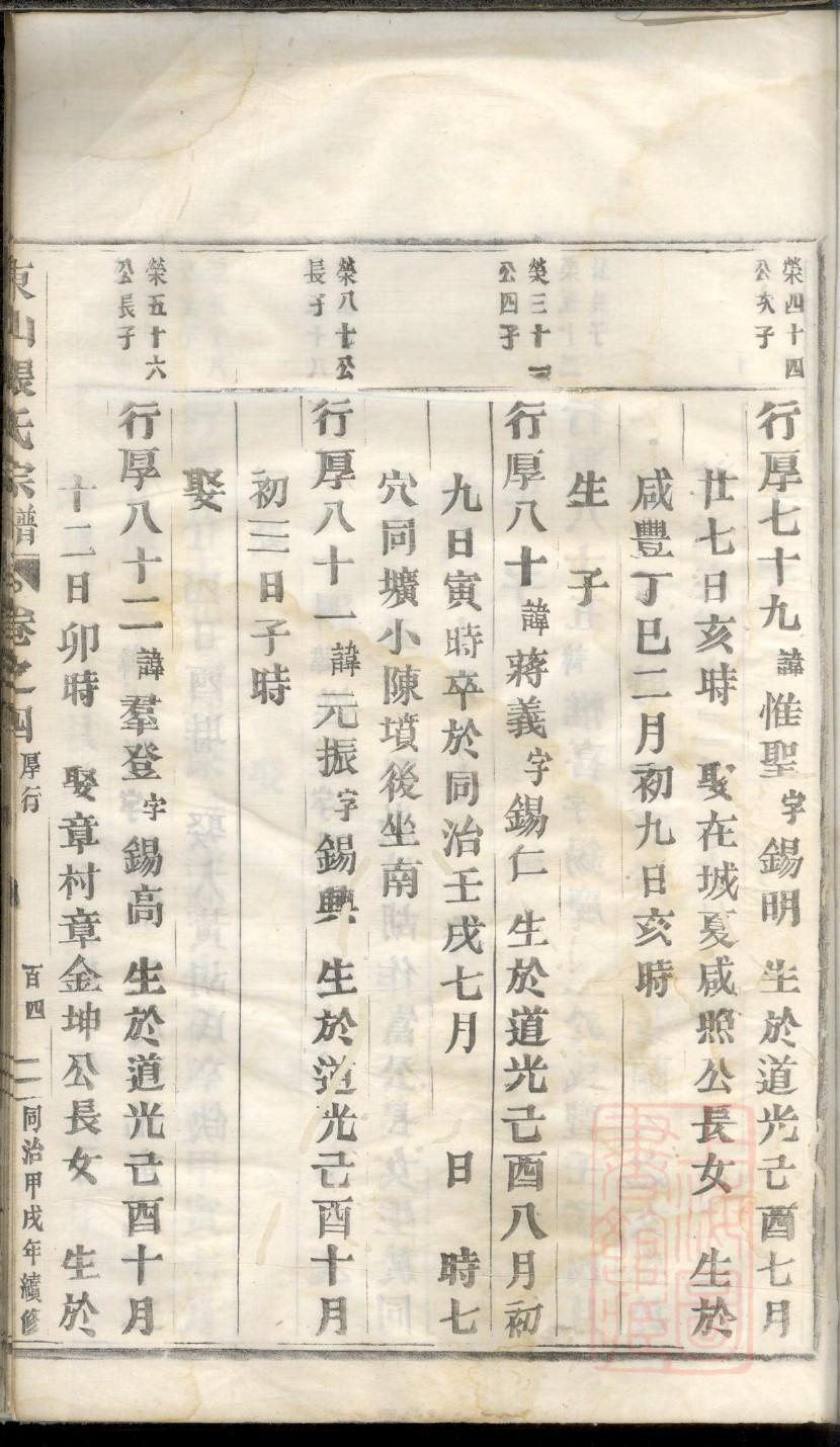 古姓家谱全部辈分大全