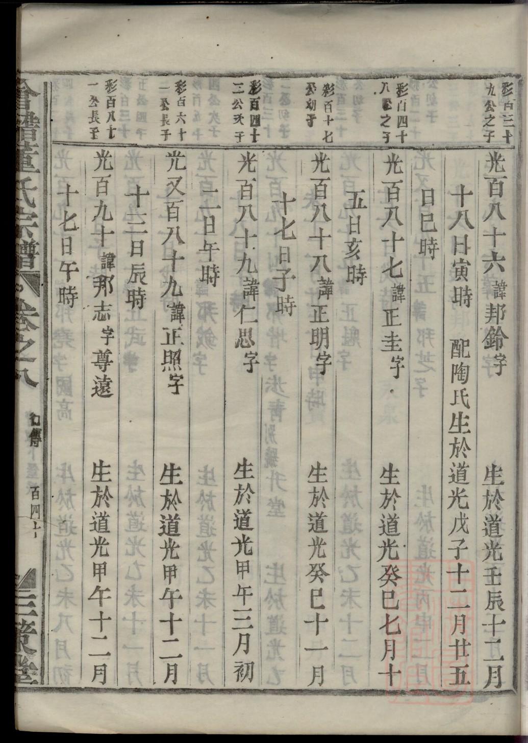 刁姓族谱字辈查询全部