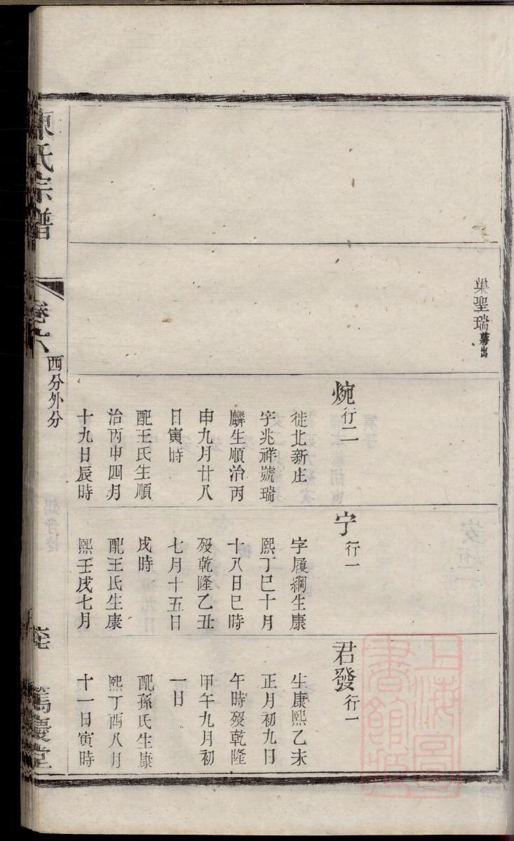 四川广元赵氏家谱