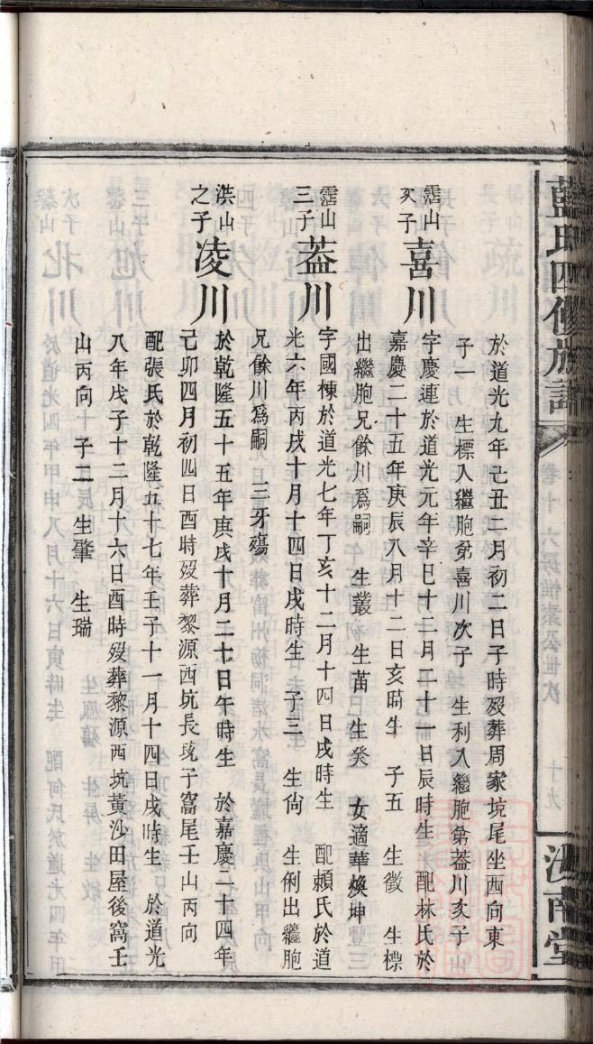 张氏族谱字辈查看