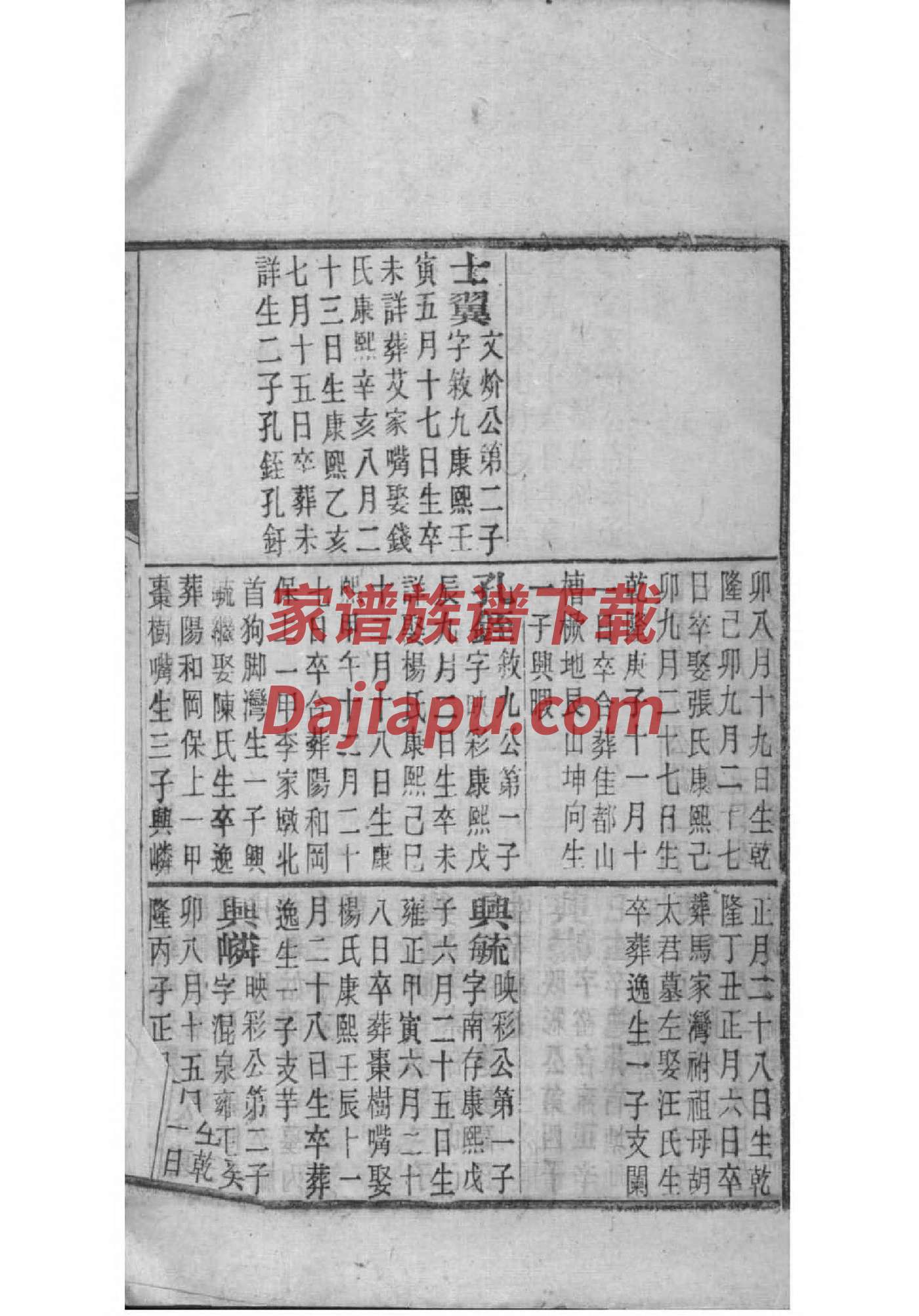 局氏族谱在哪里看