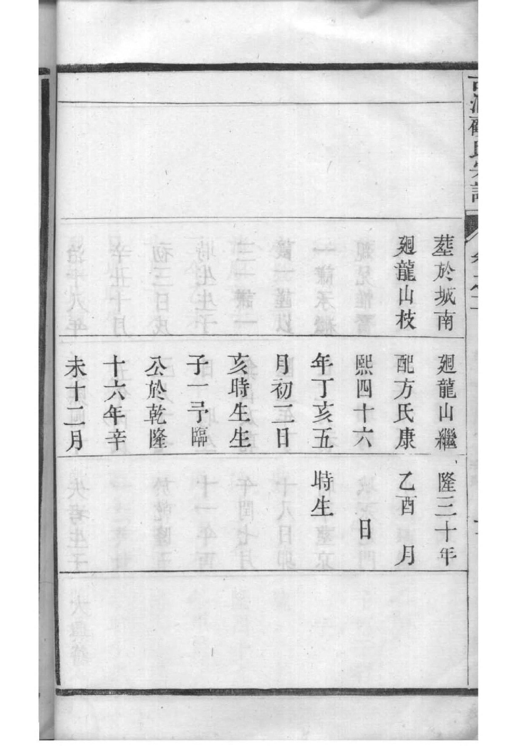 皇甫氏宗祠对联