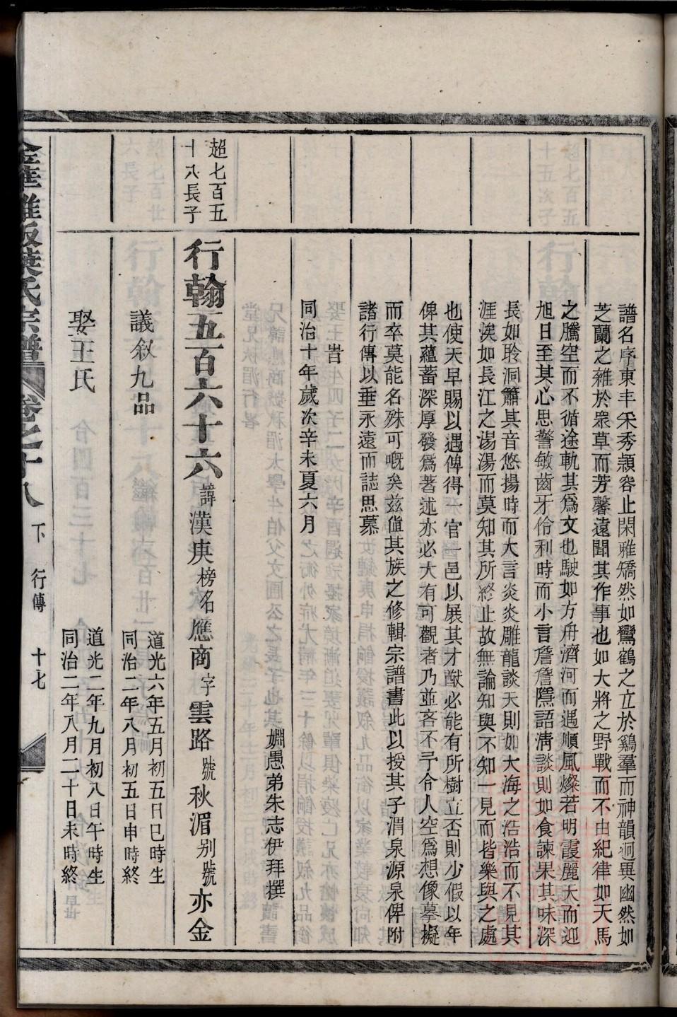 夹谷姓族谱字辈查询全部