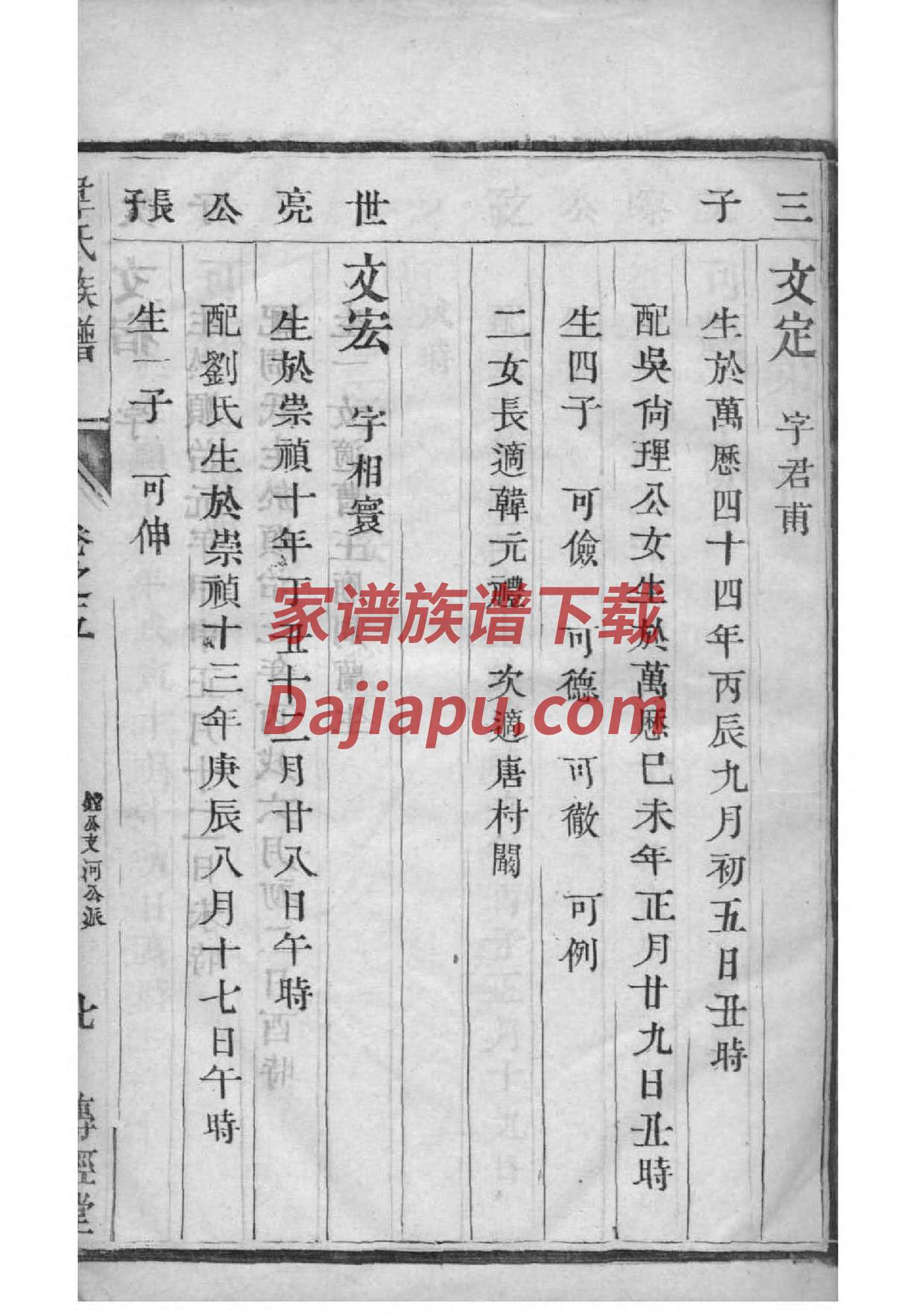 赫氏家族家谱