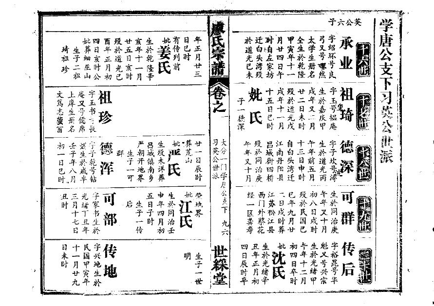 中国家谱网徐氏
