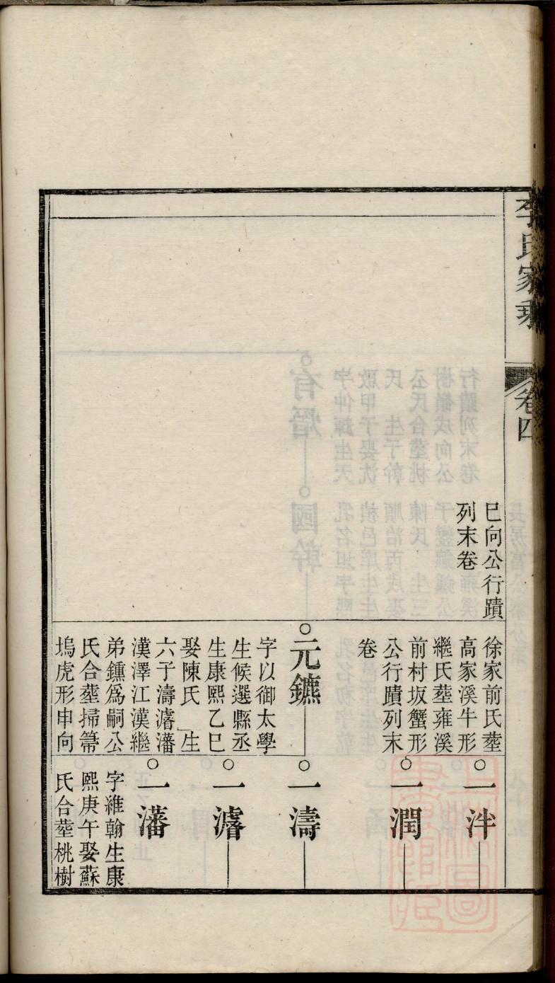 舄姓族谱字辈查询全部