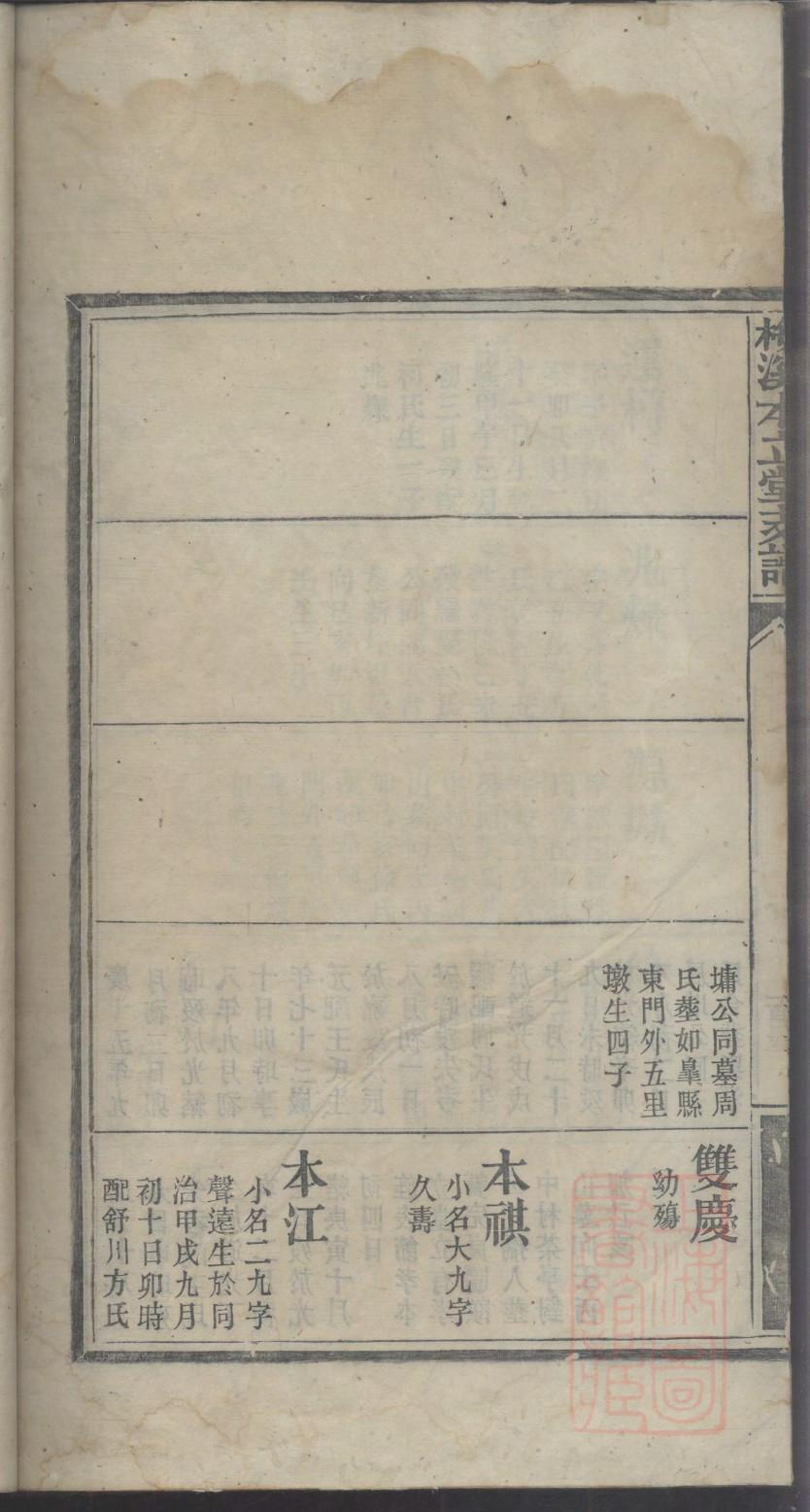 拜家谱的程序