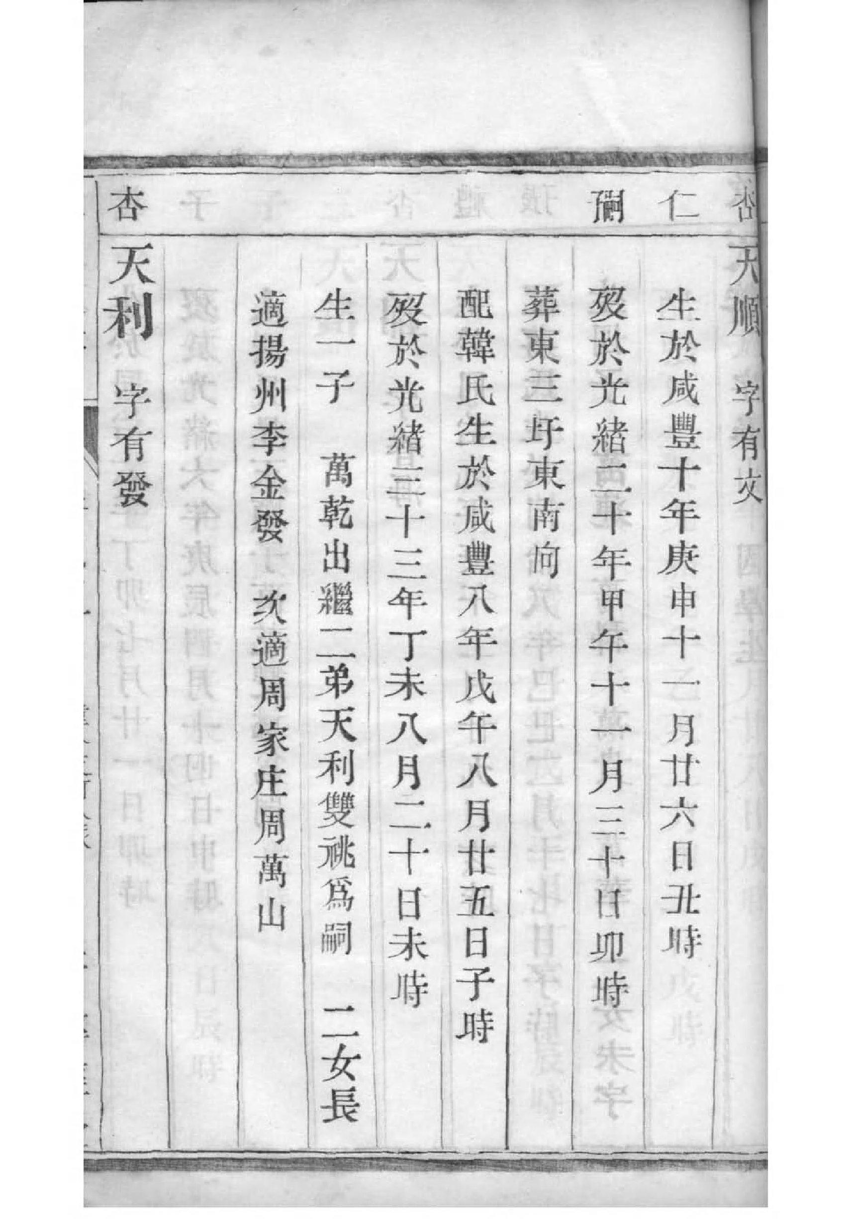 包氏字辈介绍