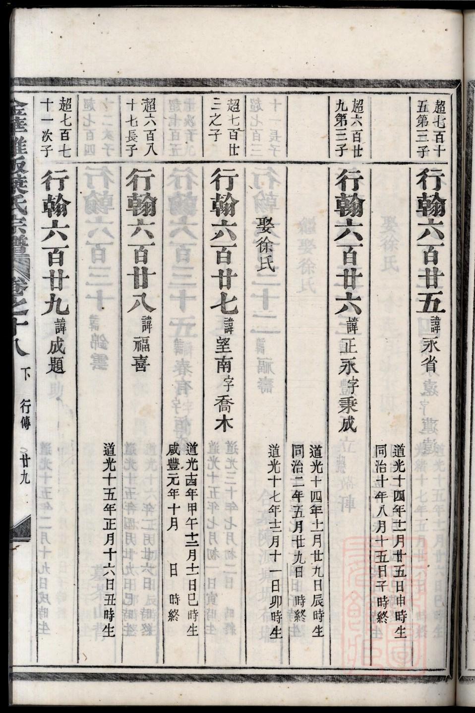 山西闫家家谱