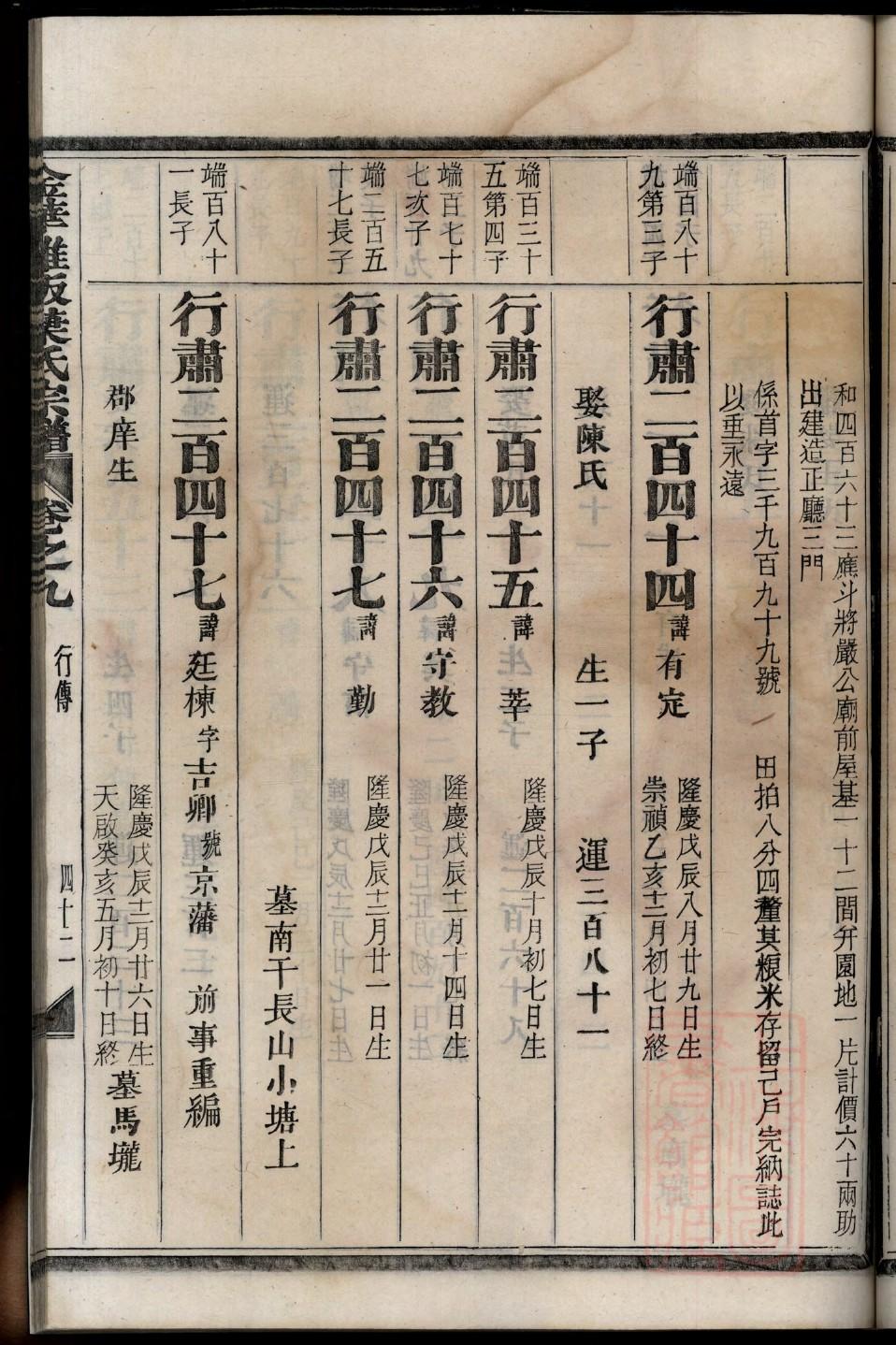 栾氏家谱字辈大全集