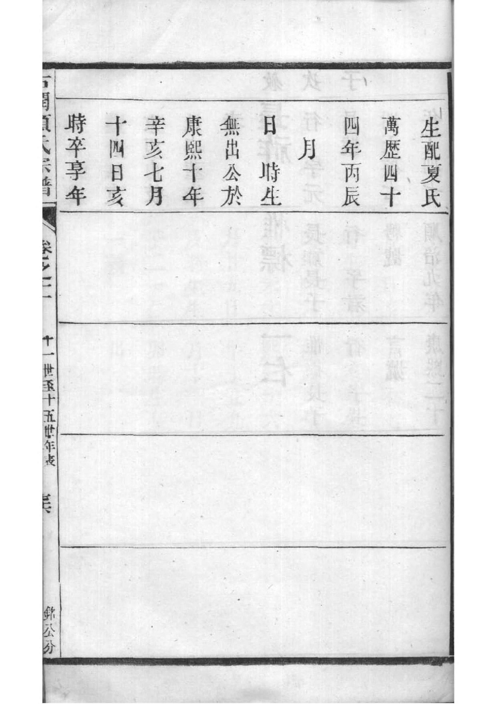 姚姓族谱