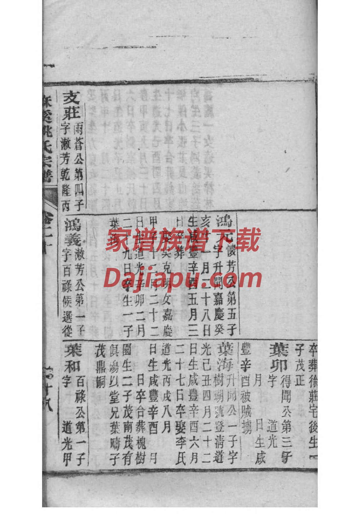 栗氏家谱24个辈分