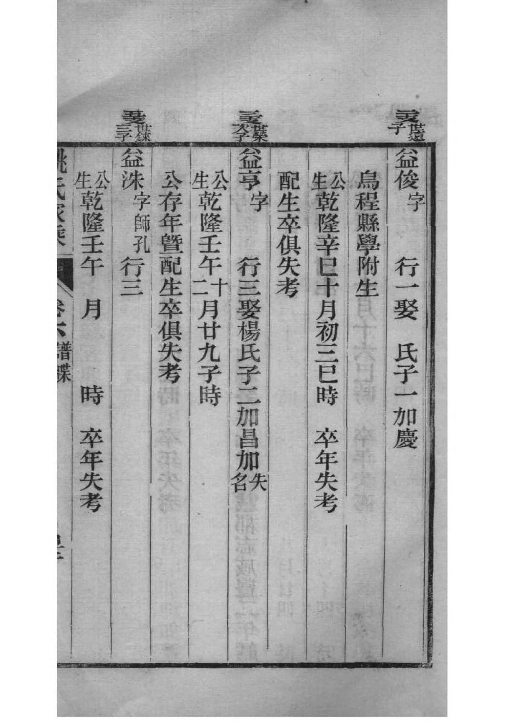 钱氏家谱百字派