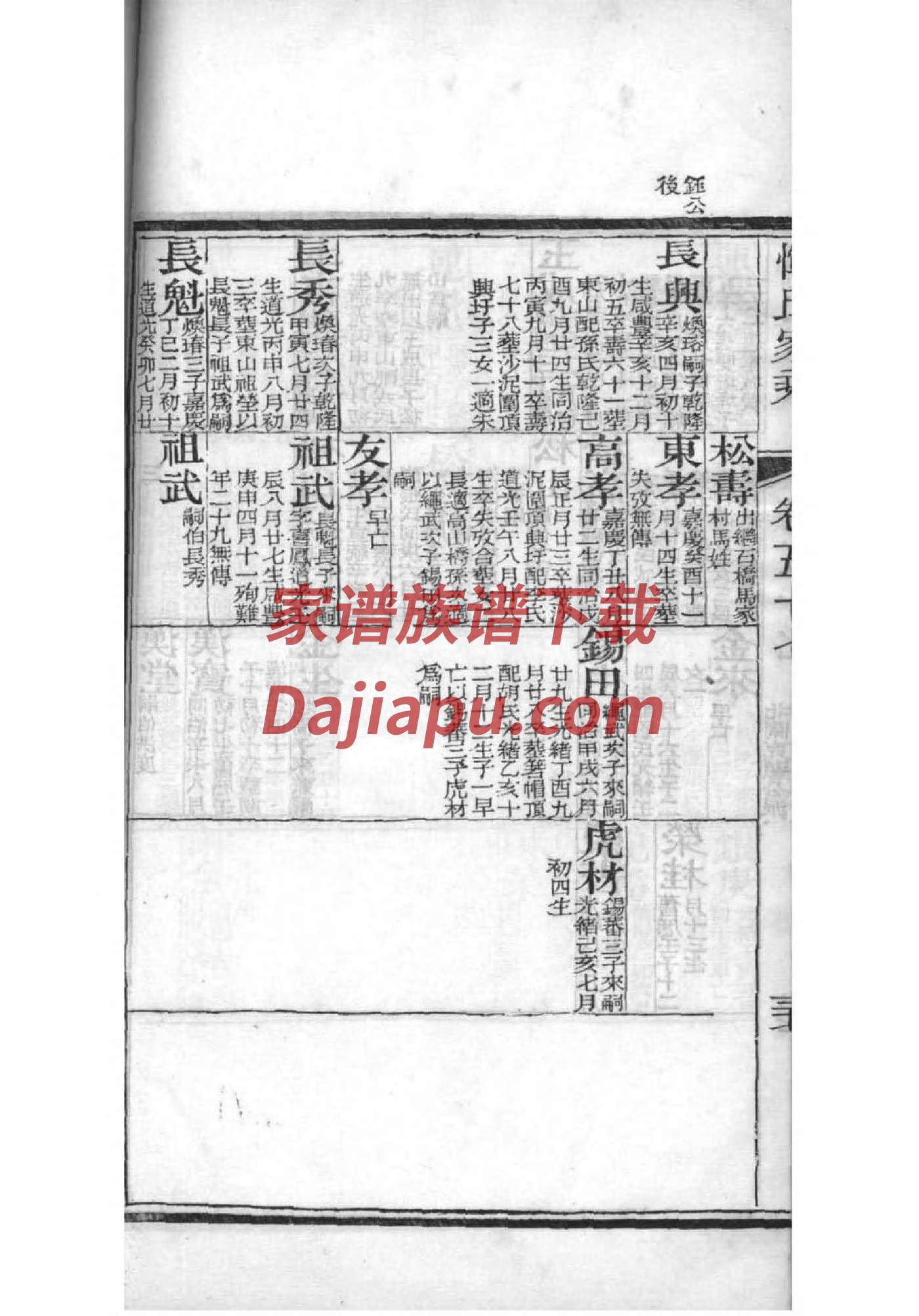 徐氏家谱字辈江苏常熟