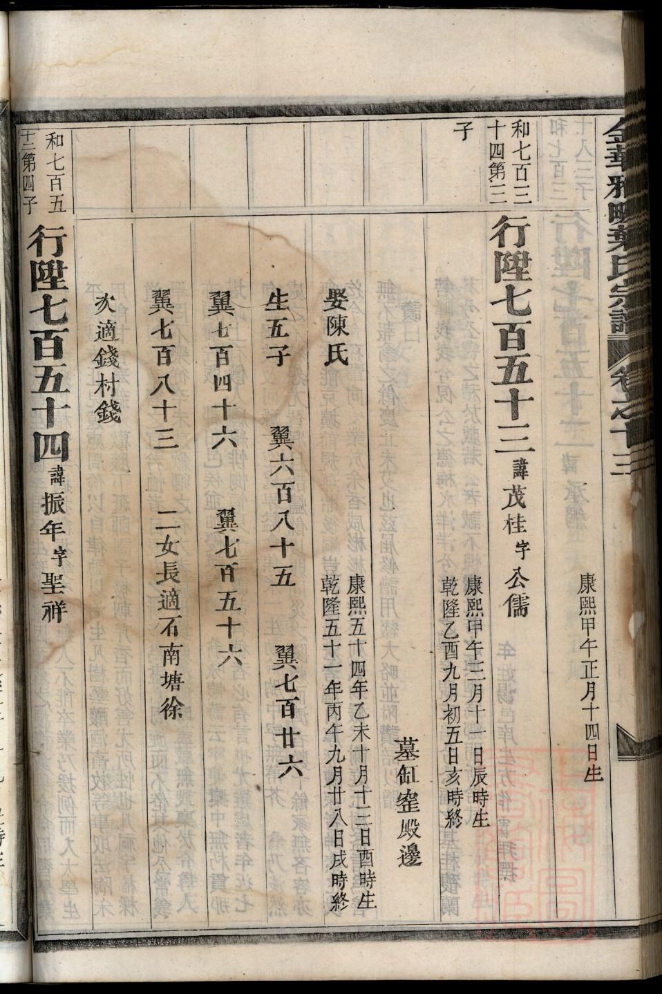 族谱录在线阅读