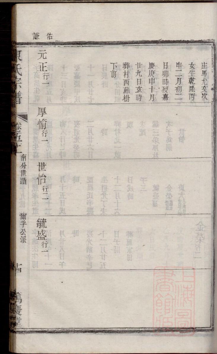 归氏家谱所有字辈查询