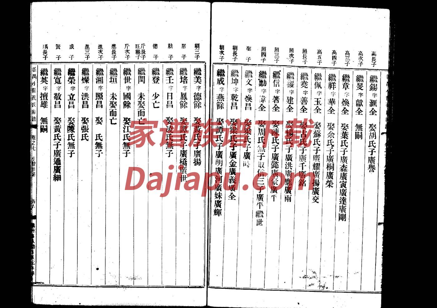 金氏族谱查询