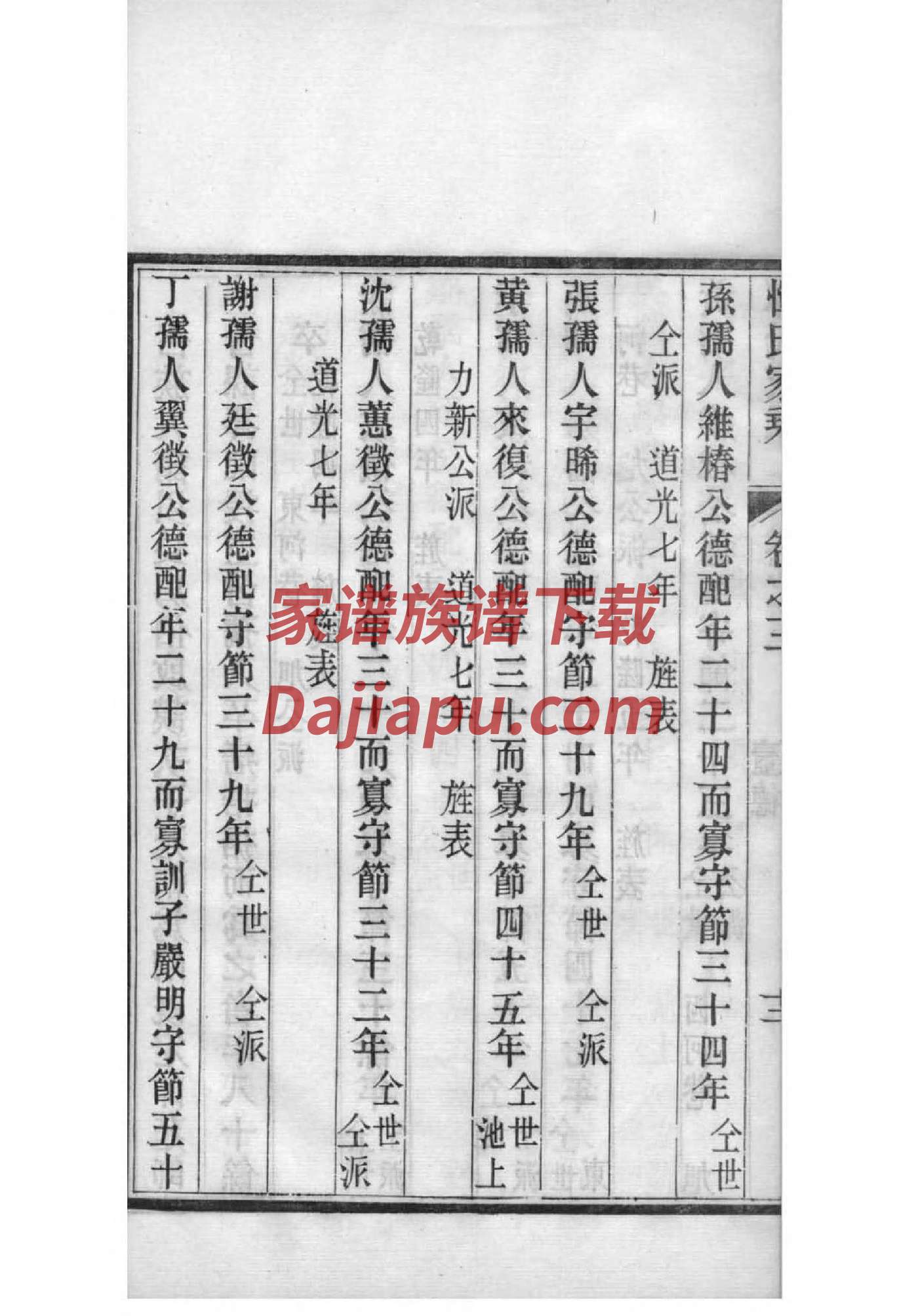 张氏宗祠落成