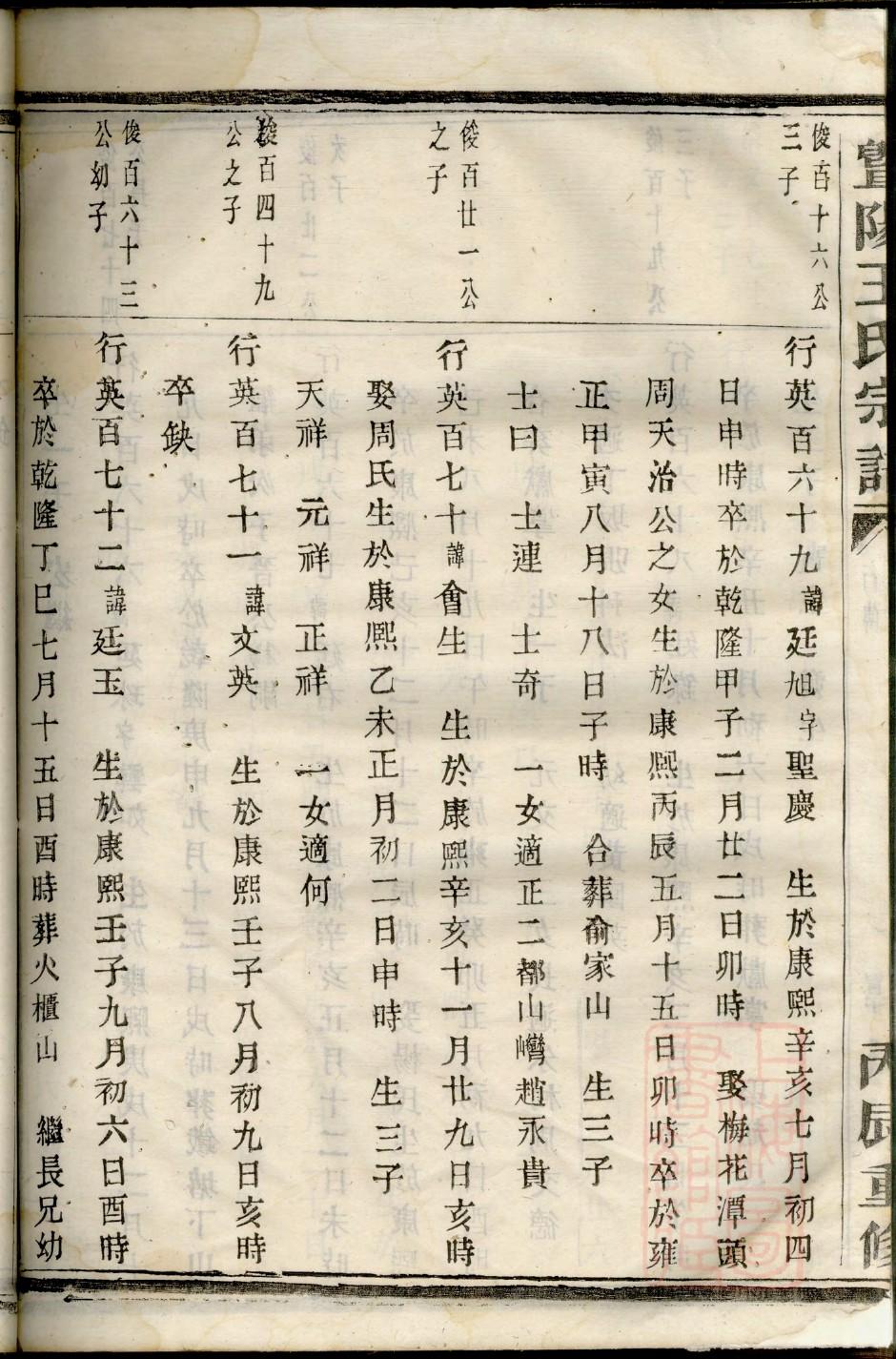 枞阳钱氏家谱