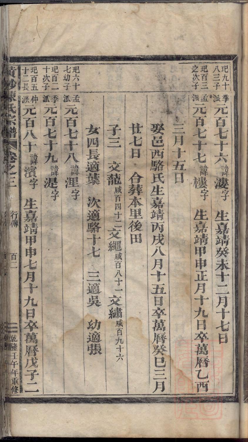 山东于姓家谱寿光市