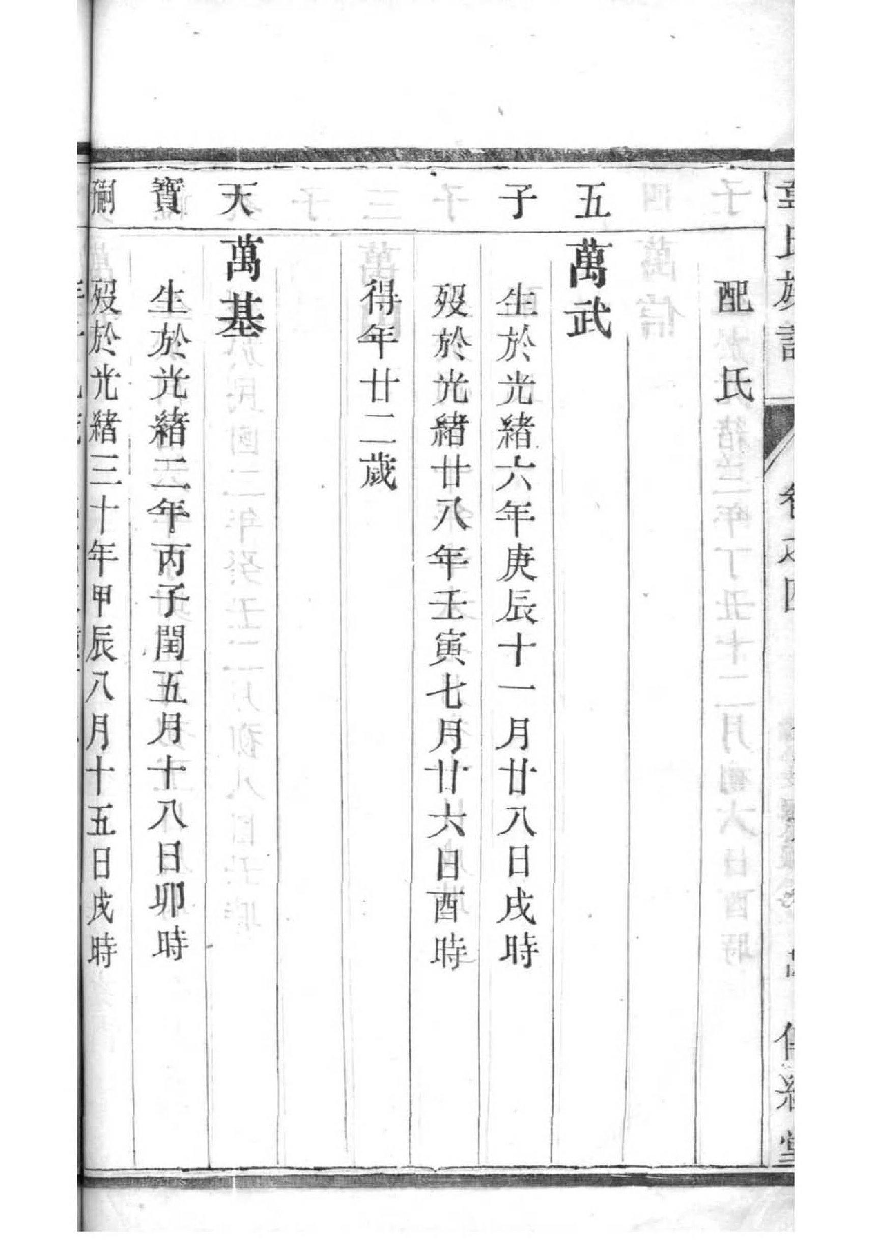沐姓家谱全部辈分大全