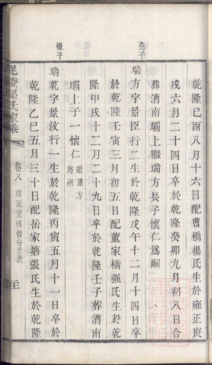 族谱家谱制作表格