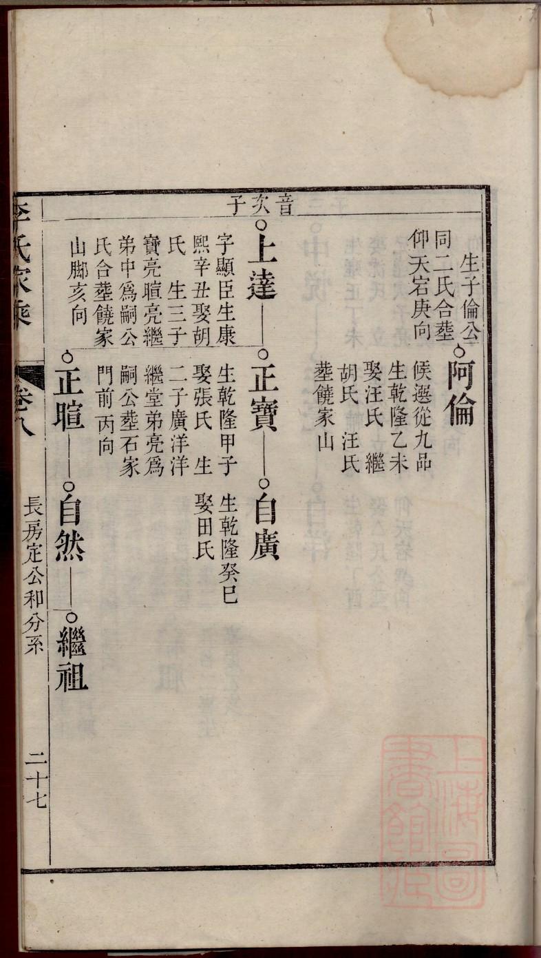 广西谭家宗亲家谱