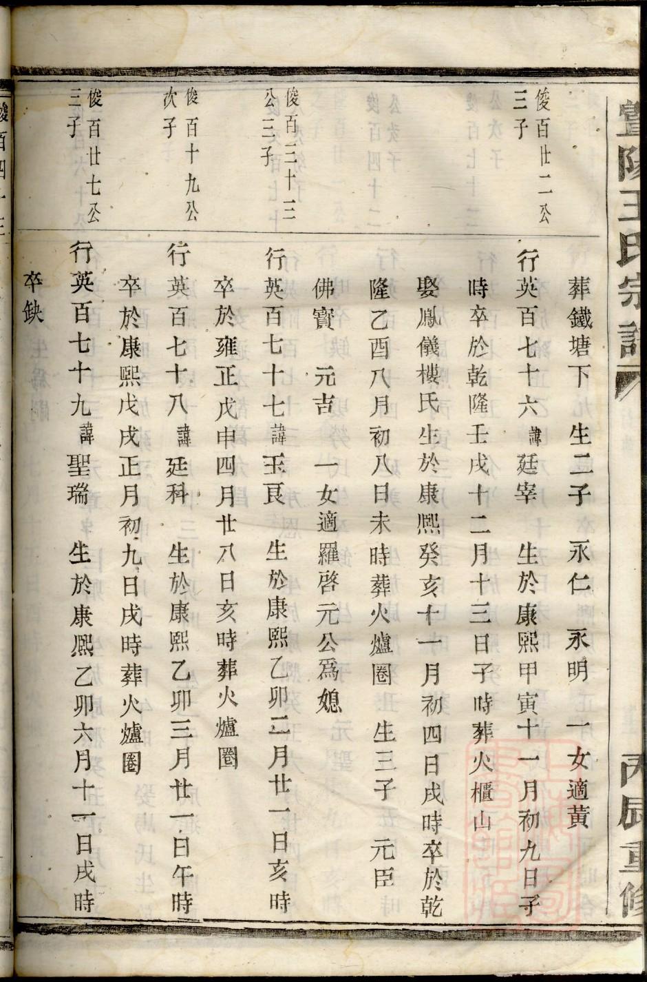 敖姓家谱全部辈分大全