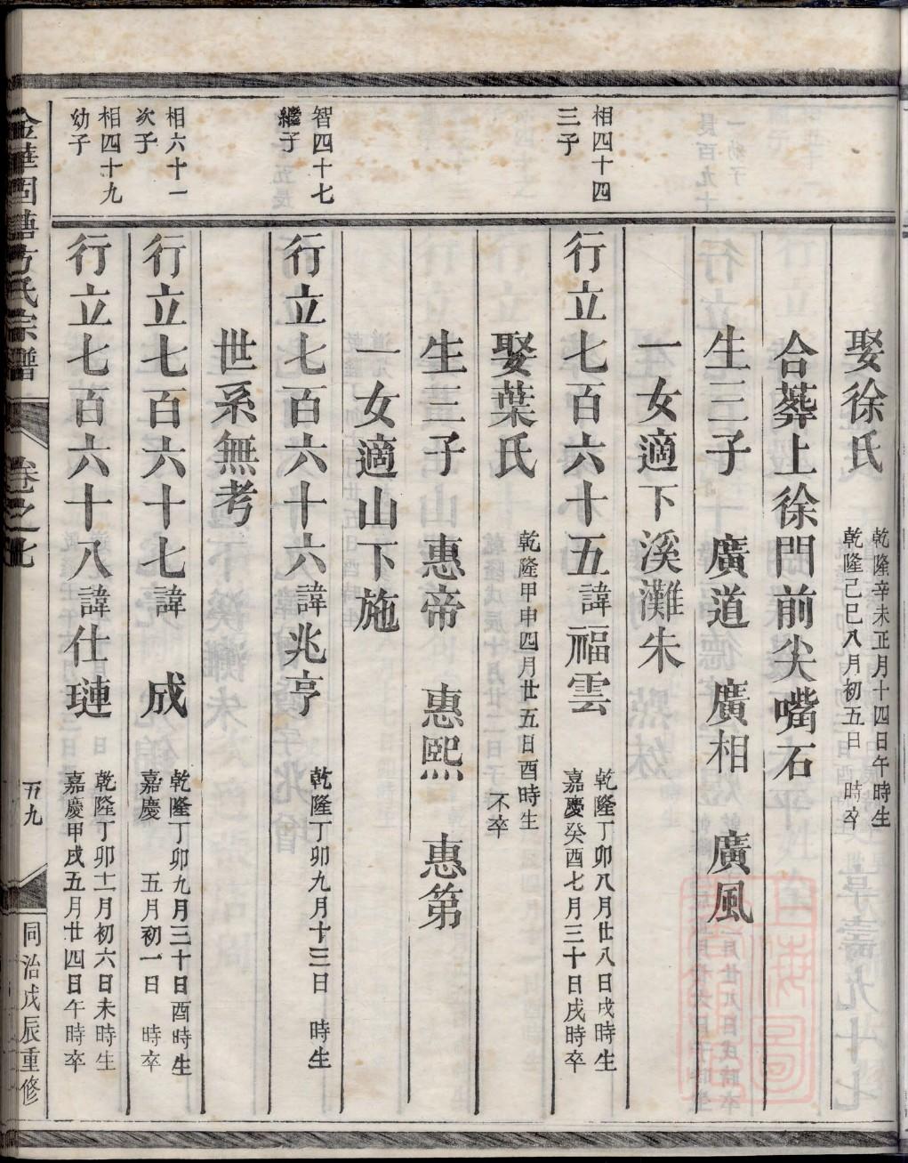 之氏家谱查询一览表