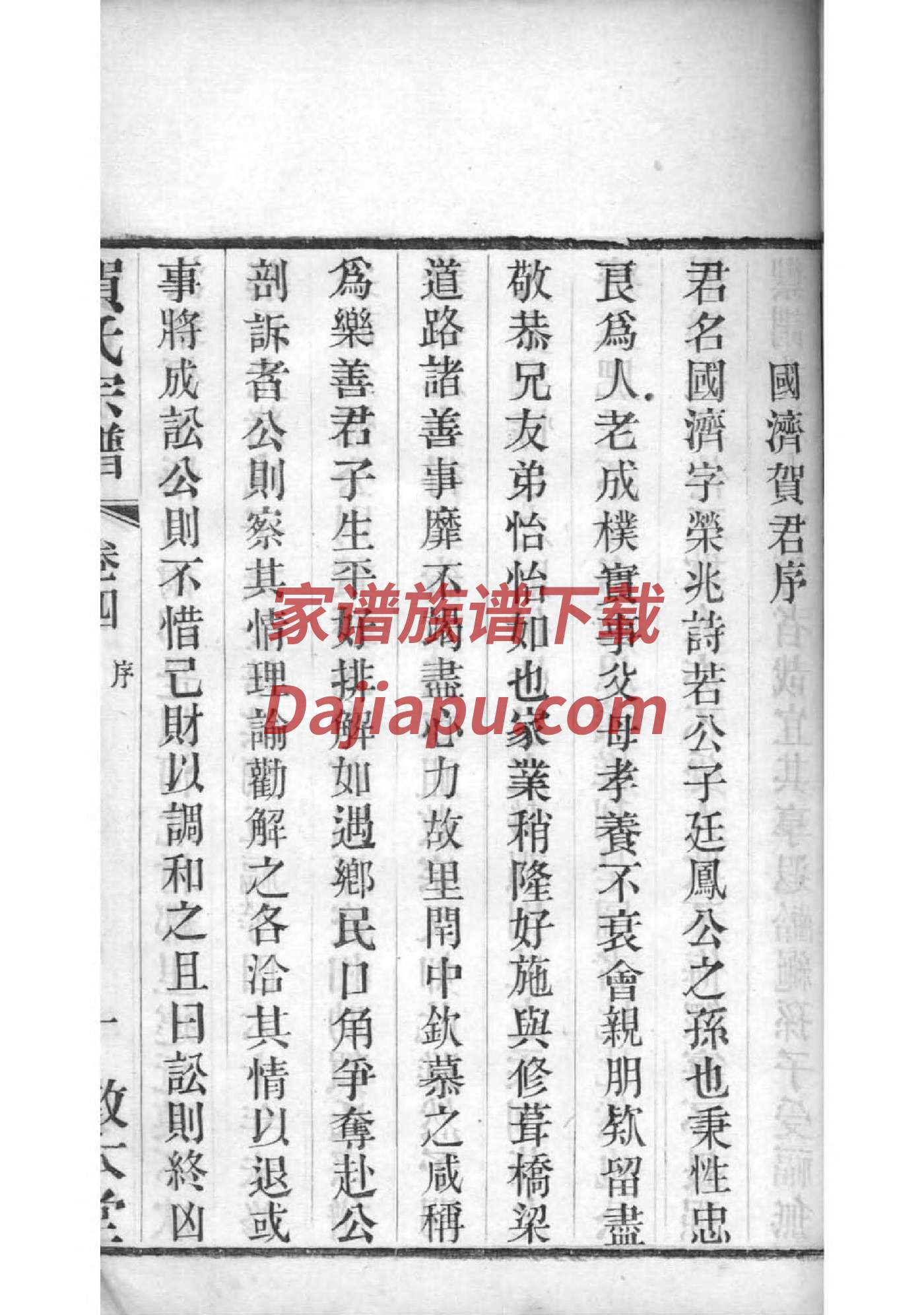天水堂严氏族谱